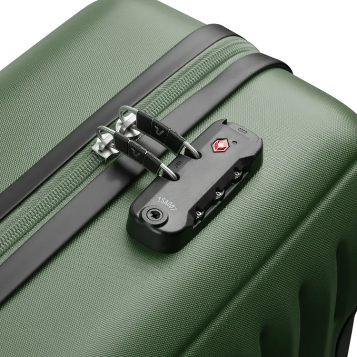 Transavia Trolleys|Ryanair Trolleys>Roncato Ibiza Cabin Trolley 55 verde militare