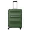 Reiskoffers|Harde Koffers>Roncato Ibiza Medium Trolley 65 verde militare