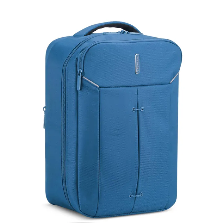 Kleine Reistassen|Handbagage Reistassen>Roncato Ironik 2.0 Mini Expandable Underseater Backpack denim