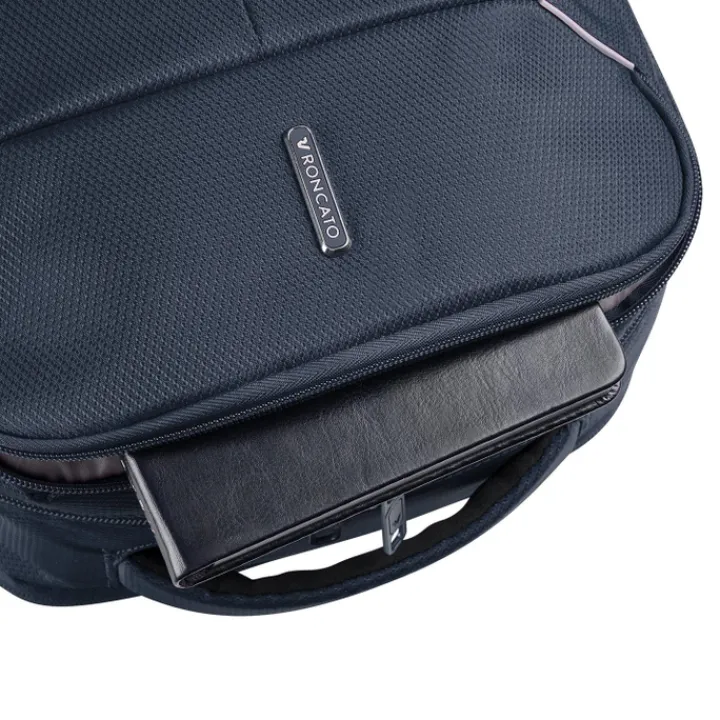 Kleine Reistassen|Handbagage Reistassen>Roncato Ironik 2.0 Mini Expandable Underseater Backpack dark blue