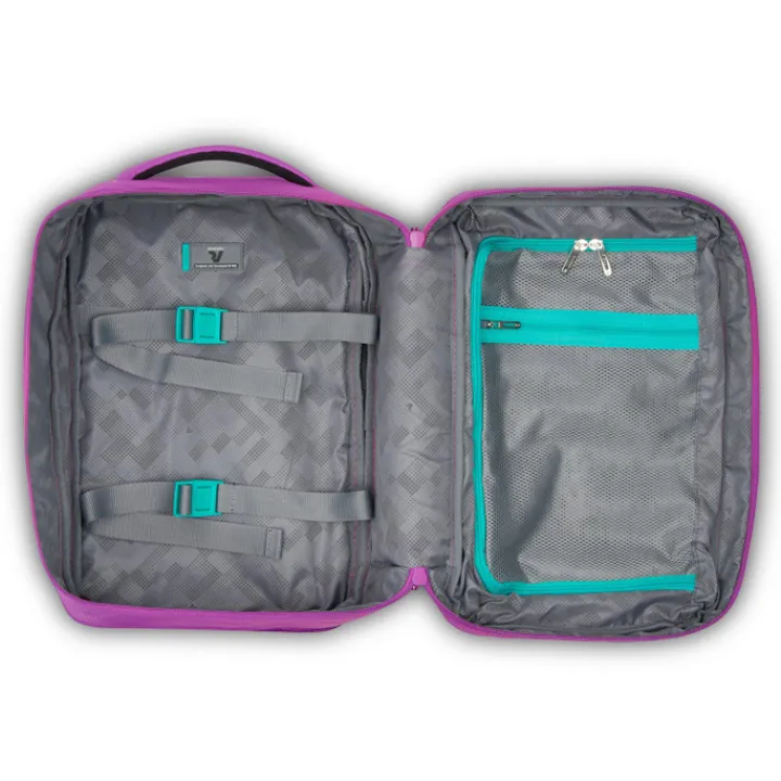 Kleine Reistassen|Handbagage Reistassen>Roncato Ironik 2.0 Mini Expandable Underseater Backpack magenta