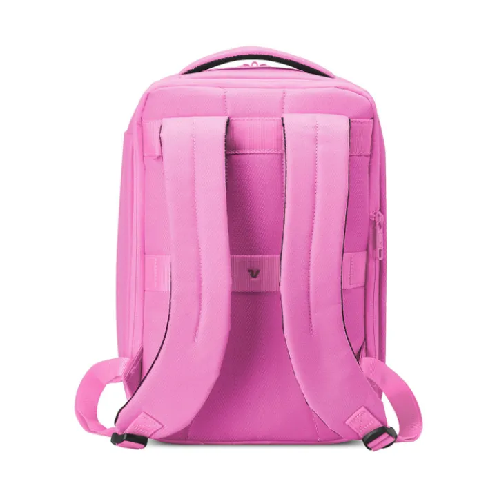 Kleine Reistassen|Handbagage Reistassen>Roncato Ironik 2.0 Mini Expandable Underseater Backpack pink