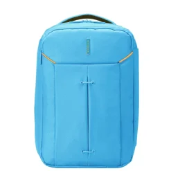 Kleine Reistassen|Handbagage Reistassen>Roncato Ironik 2.0 Mini Expandable Underseater Backpack denim blue
