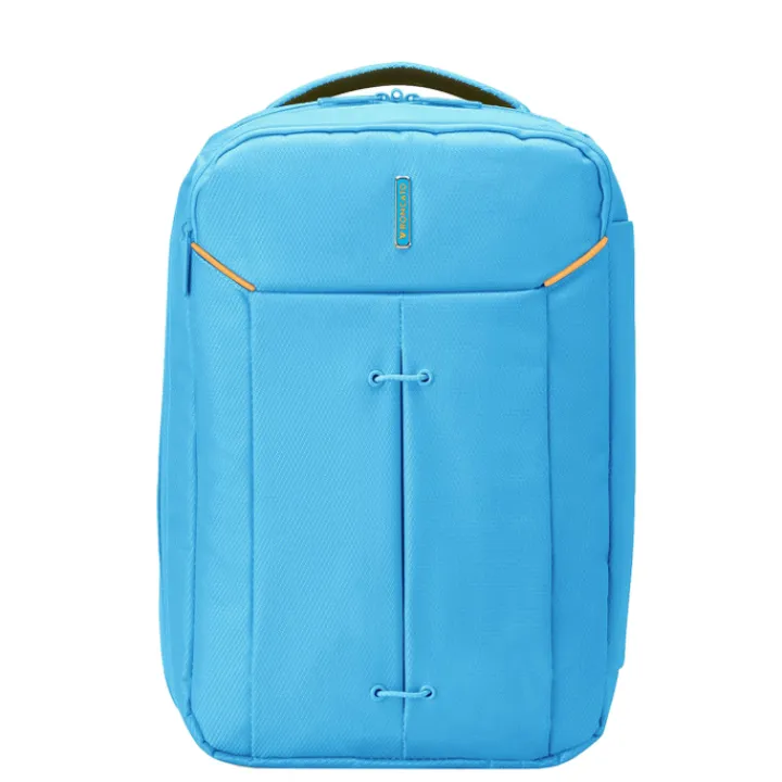 Kleine Reistassen|Handbagage Reistassen>Roncato Ironik 2.0 Mini Expandable Underseater Backpack denim blue