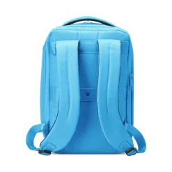 Kleine Reistassen|Handbagage Reistassen>Roncato Ironik 2.0 Mini Expandable Underseater Backpack denim blue