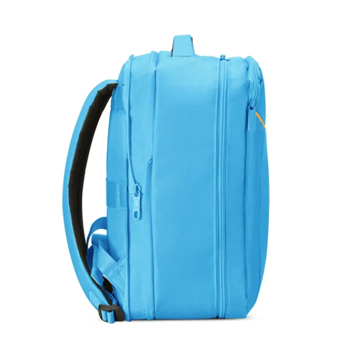 Kleine Reistassen|Handbagage Reistassen>Roncato Ironik 2.0 Mini Expandable Underseater Backpack denim blue