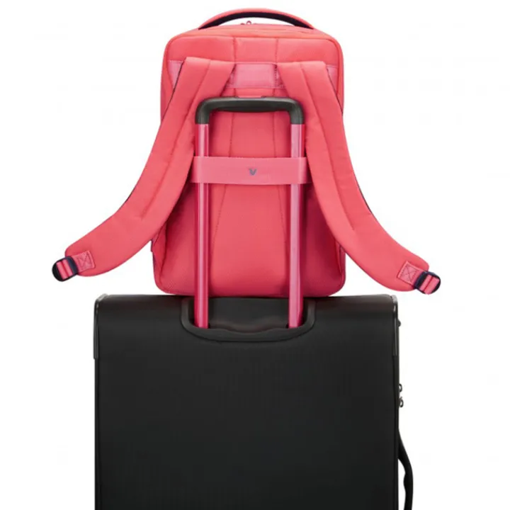 Kleine Reistassen|Handbagage Reistassen>Roncato Ironik 2.0 Mini Expandable Underseater Backpack coral