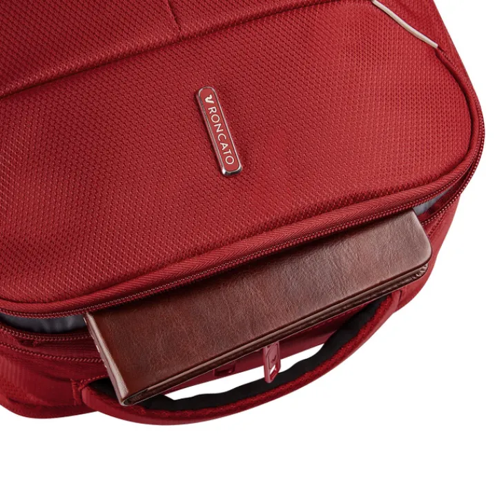 Kleine Reistassen|Handbagage Reistassen>Roncato Ironik 2.0 Mini Expandable Underseater Backpack red