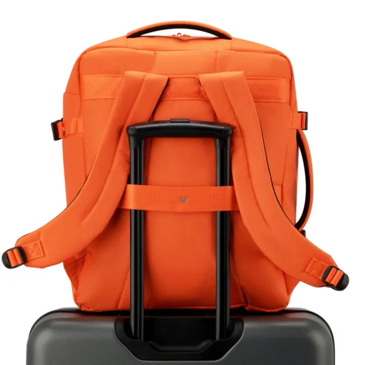 Kleine Reistassen|Handbagage Reistassen>Roncato Ironik 2.0 Travel Backpack brilliant orange