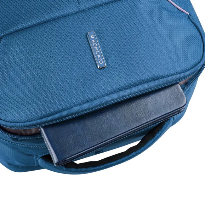 Kleine Reistassen|Handbagage Reistassen>Roncato Ironik 2.0 Travel Backpack denim
