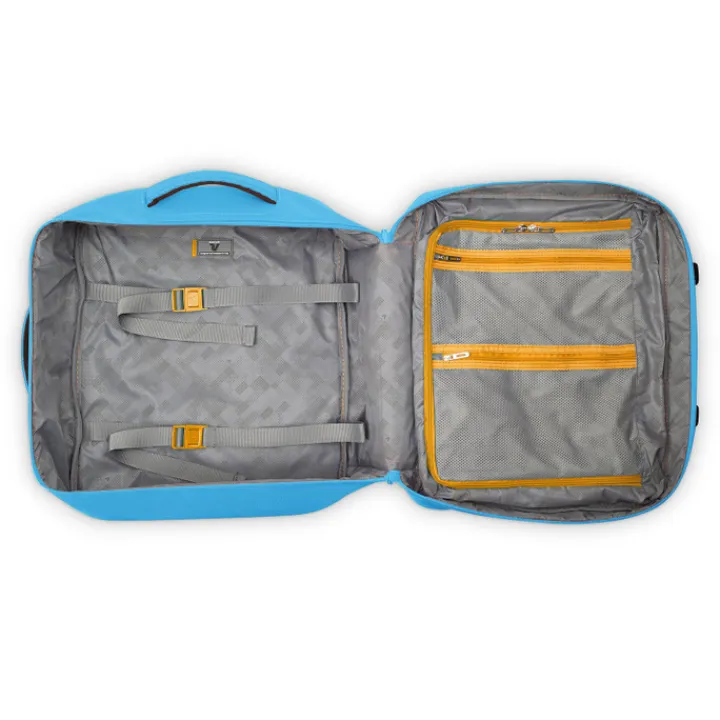 Kleine Reistassen|Handbagage Reistassen>Roncato Ironik 2.0 Travel Backpack denim blue