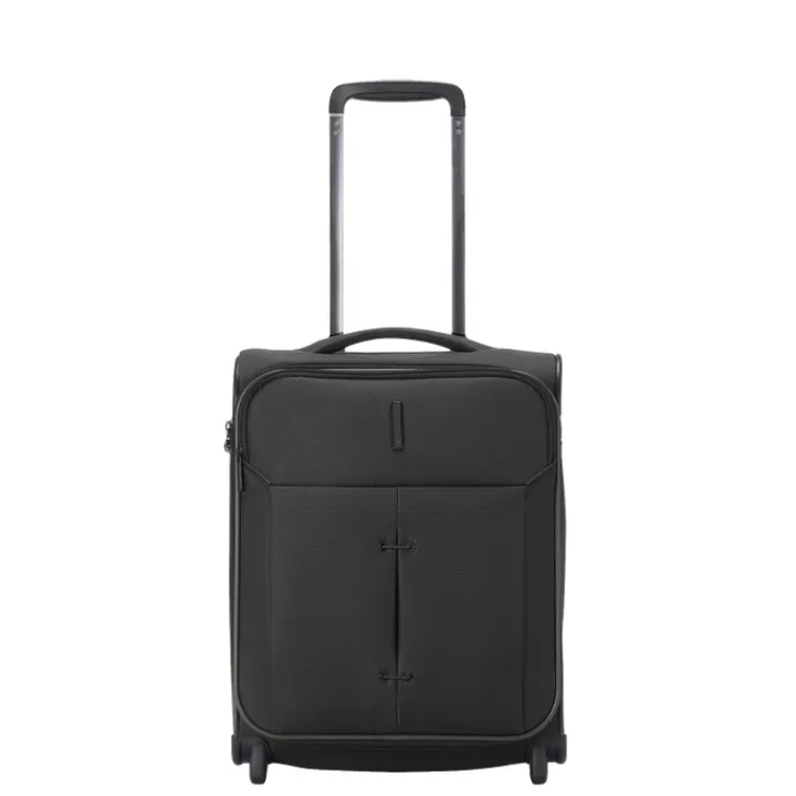 Transavia Trolleys|Handbagage Trolleys>Roncato Ironik 2.0 Underseater Trolley 45 nero