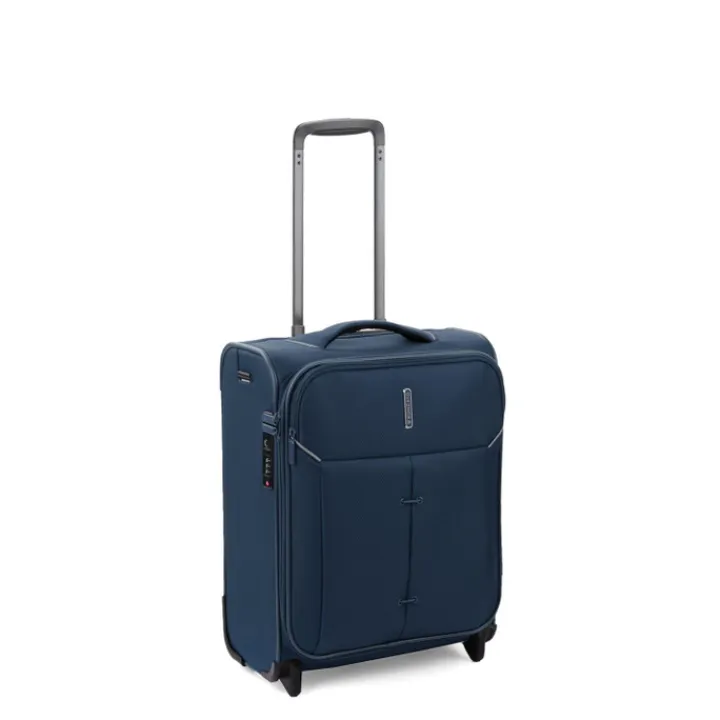 Transavia Trolleys|Handbagage Trolleys>Roncato Ironik 2.0 Underseater Trolley 45 blu notte