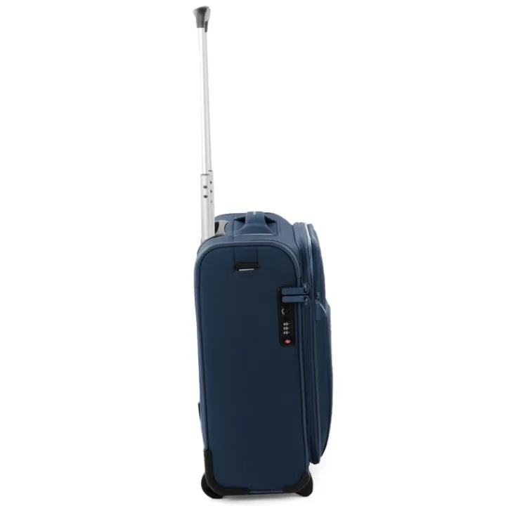 Transavia Trolleys|Handbagage Trolleys>Roncato Ironik 2.0 Underseater Trolley 45 blu notte