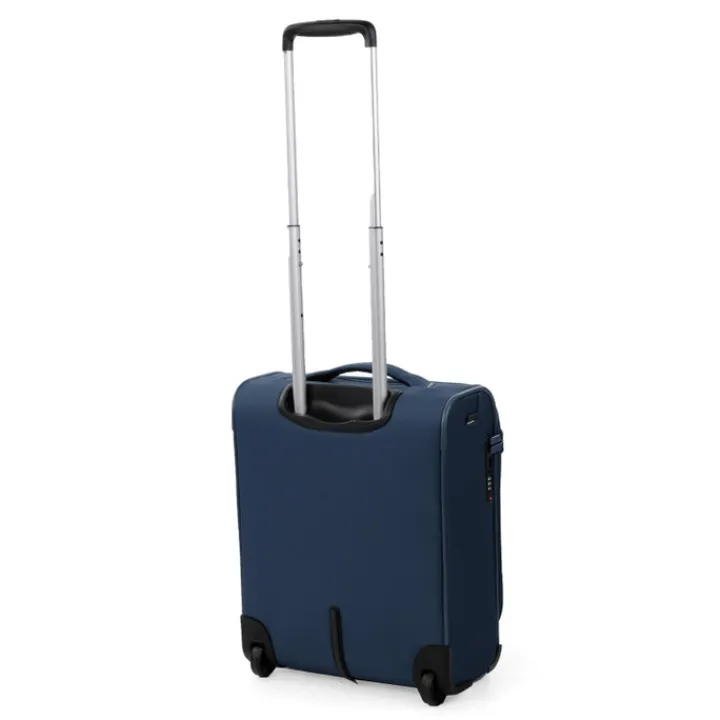 Transavia Trolleys|Handbagage Trolleys>Roncato Ironik 2.0 Underseater Trolley 45 blu notte