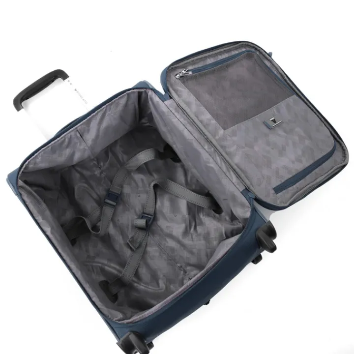 Transavia Trolleys|Handbagage Trolleys>Roncato Ironik 2.0 Underseater Trolley 45 blu notte