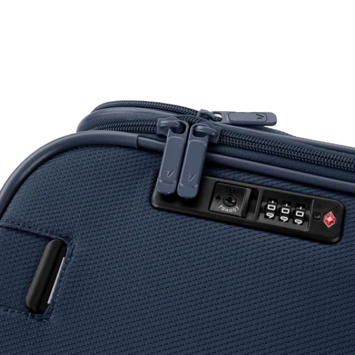 Transavia Trolleys|Handbagage Trolleys>Roncato Ironik 2.0 Underseater Trolley 45 blu notte