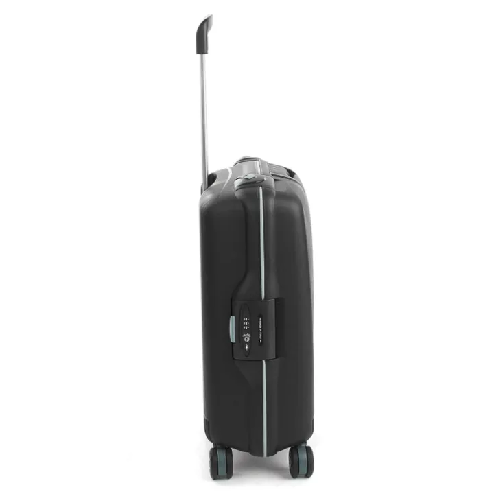 Transavia Trolleys|Ryanair Trolleys>Roncato Light 4 Wiel Cabin Trolley 55 nero