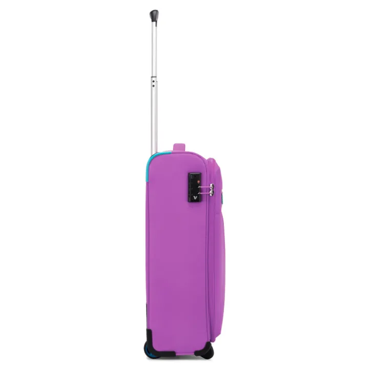 Transavia Trolleys|Ryanair Trolleys>Roncato Lite Soft 2 Wheel Cabin Trolley orchid
