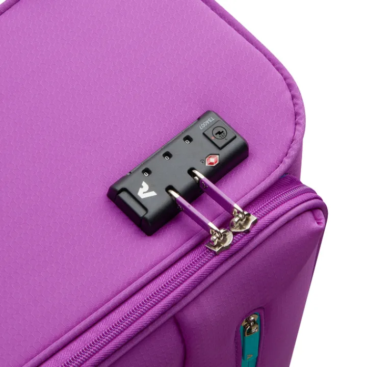 Transavia Trolleys|Ryanair Trolleys>Roncato Lite Soft 2 Wheel Cabin Trolley orchid