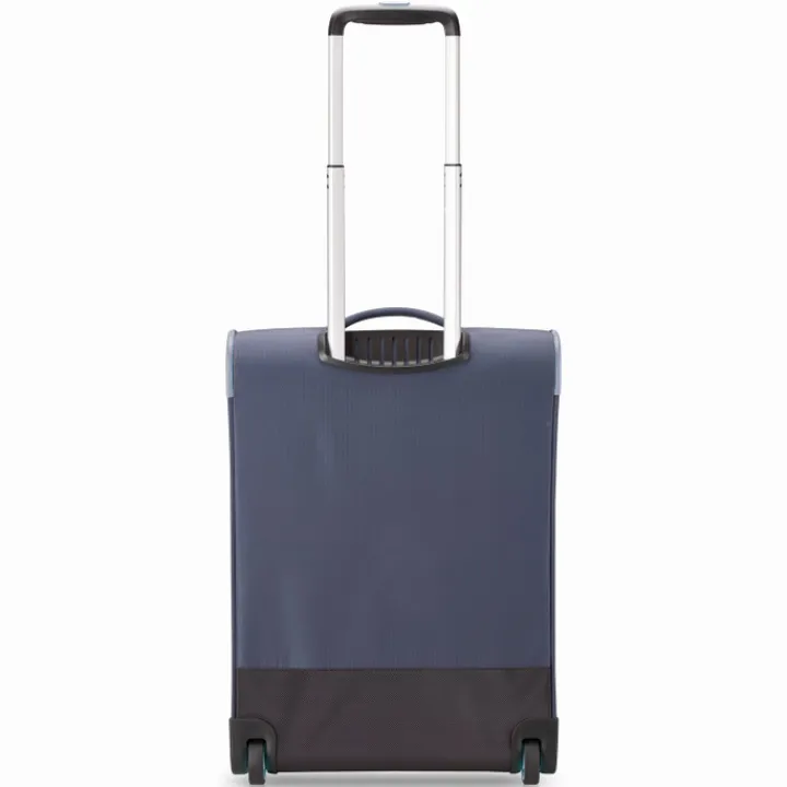 Transavia Trolleys|Ryanair Trolleys>Roncato Lite Soft 2 Wheel Cabin Trolley blu navy