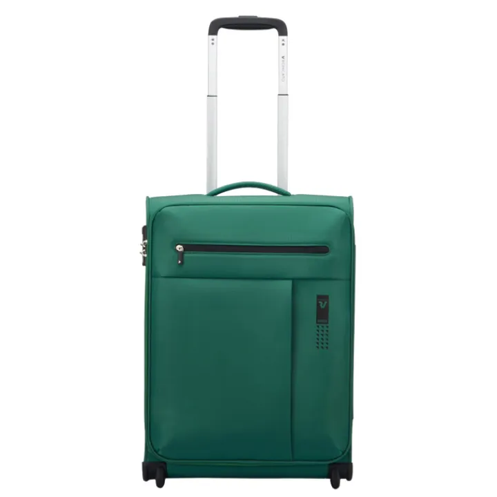 Transavia Trolleys|Ryanair Trolleys>Roncato Lite Soft 2 Wheel Cabin Trolley briljant green