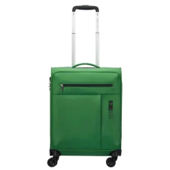 Transavia Trolleys|Ryanair Trolleys>Roncato Lite Soft 4 Wheel Cabin Trolley brilliant green