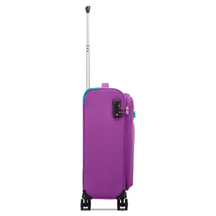 Transavia Trolleys|Ryanair Trolleys>Roncato Lite Soft 4 Wheel Cabin Trolley orchid