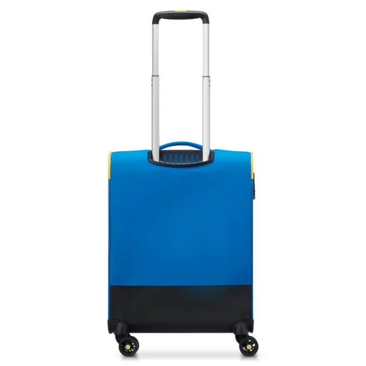 Transavia Trolleys|Ryanair Trolleys>Roncato Lite Soft 4 Wheel Cabin Trolley cobalt blue