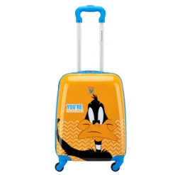 Kindertrolleys|Kinderkoffers>Roncato Looney Tunes Kids Trolley daffy duck arancio