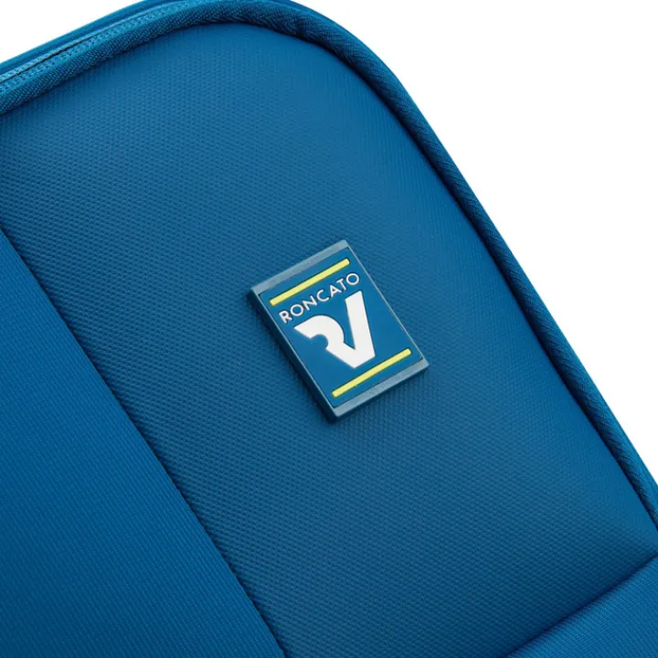 Transavia Trolleys|Ryanair Trolleys>Roncato Move Cabin Trolley 55 blu laguna