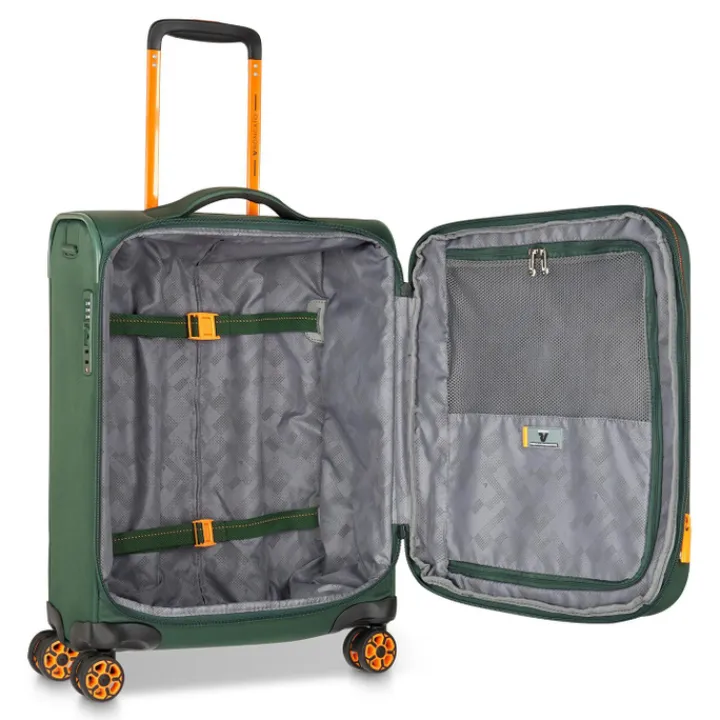 Transavia Trolleys|Ryanair Trolleys>Roncato Move Cabin Trolley 55 verde mimetico
