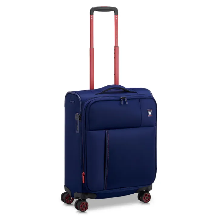 Transavia Trolleys|Ryanair Trolleys>Roncato Move Cabin Trolley 55 ultramarine blue