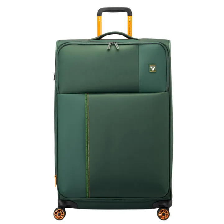 Reiskoffers|Lichtgewicht Koffers>Roncato Move Expandable Trolley 77 verde mimetico