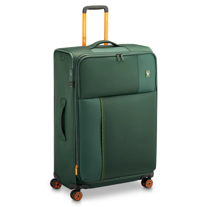 Reiskoffers|Lichtgewicht Koffers>Roncato Move Expandable Trolley 77 verde mimetico