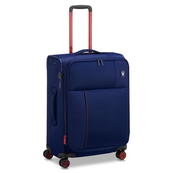 Reiskoffers|Lichtgewicht Koffers>Roncato Move Expandable Trolley 64 ultramarine blue