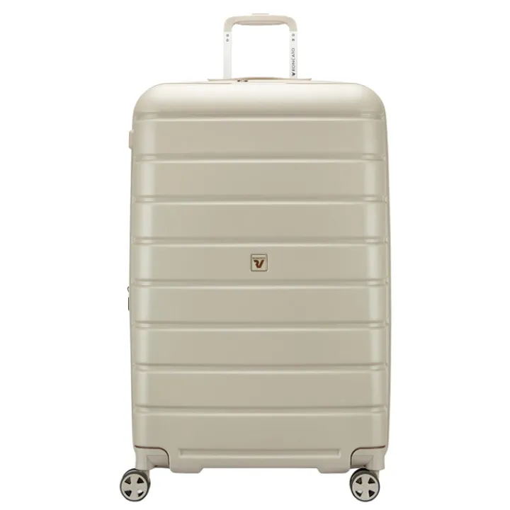 Reiskoffers|Harde Koffers>Roncato ReLIFE Expandable Trolley 78 Detachable Wheels sabbia