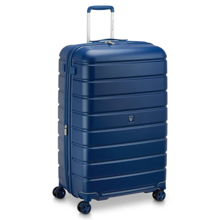 Reiskoffers|Harde Koffers>Roncato ReLIFE Expandable Trolley 78 Detachable Wheels blu notte