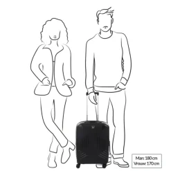 Transavia Trolleys|Ryanair Trolleys>Roncato Ypsilon 4.0 Expandable Trolley with USB 55 verde bottiglia