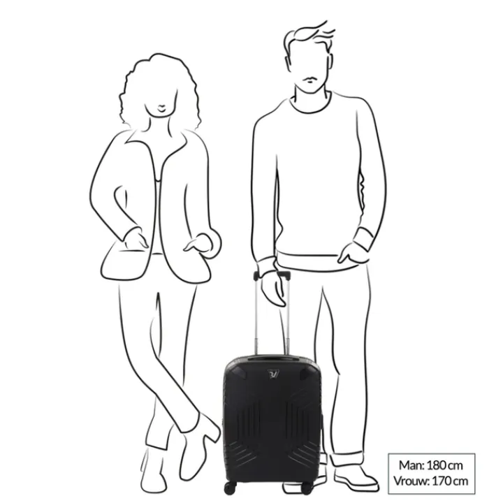 Transavia Trolleys|Ryanair Trolleys>Roncato Ypsilon 4.0 Expandable Trolley with USB 55 verde bottiglia