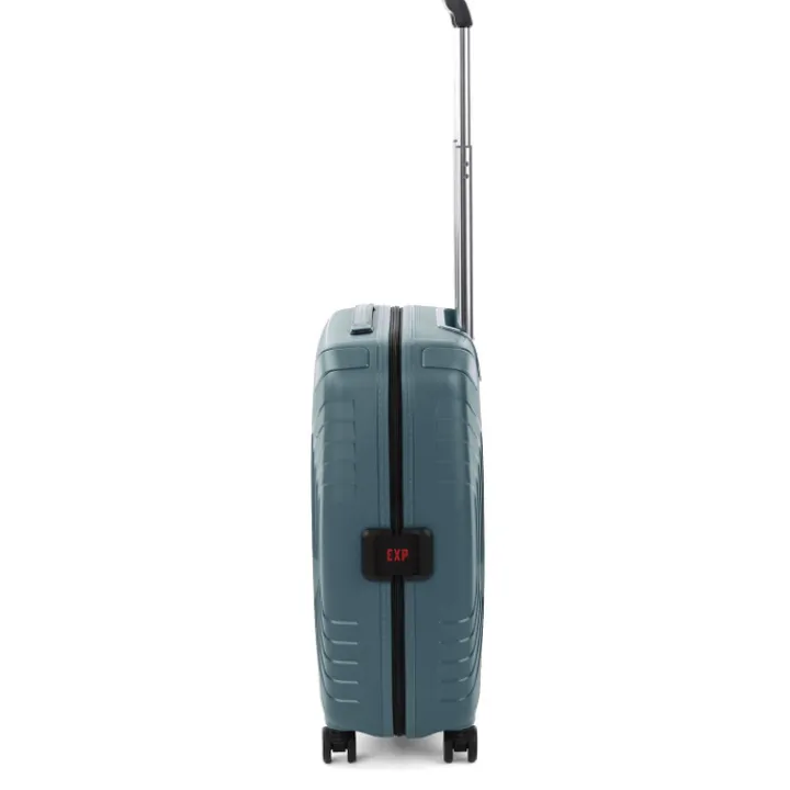 Transavia Trolleys|Ryanair Trolleys>Roncato Ypsilon 4.0 Expandable Trolley with USB 55 verde bottiglia