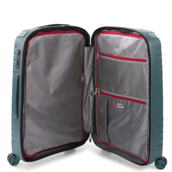 Reiskoffers|Lichtgewicht Koffers>Roncato Ypsilon 4.0 Expandable Trolley 69 verde bottiglia