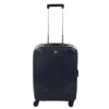Transavia Trolleys|Ryanair Trolleys>Roncato Ypsilon 4.0 Expandable Trolley with USB 55 blu notte