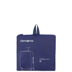 Kofferhoezen>Samsonite Accessoires Foldable Luggage Cover M midnight blue