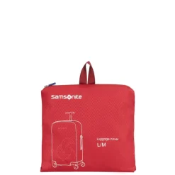 Kofferhoezen>Samsonite Accessoires Foldable Luggage Cover L/M red