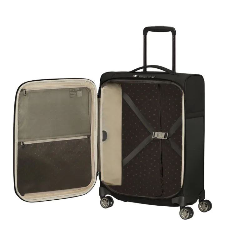 Ryanair Trolleys|Handbagage Trolleys>Samsonite Airea Spinner 55 Strict black
