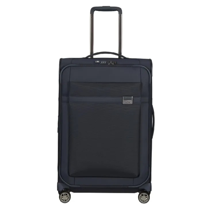 Reistrolleys|Reiskoffers>Samsonite Airea Spinner 67 Exp dark blue