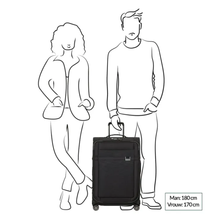 Reistrolleys|Reiskoffers>Samsonite Airea Spinner 67 Exp dark blue