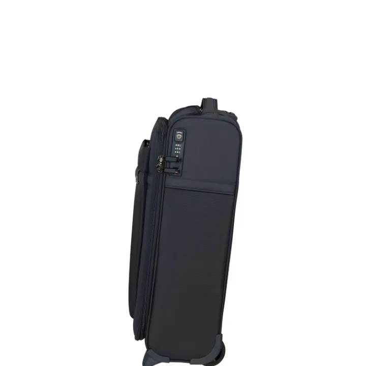 Transavia Trolleys|Ryanair Trolleys>Samsonite Airea Upright 55 Exp Toppocket dark blue