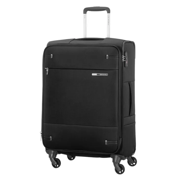 Reistrolleys|Reiskoffers>Samsonite Base Boost Spinner 66 Expandable black